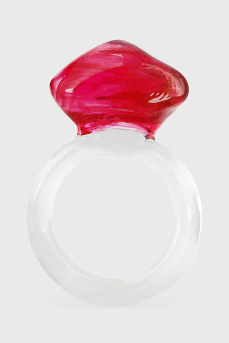 Small Model Prima Ring - RUBELLITE