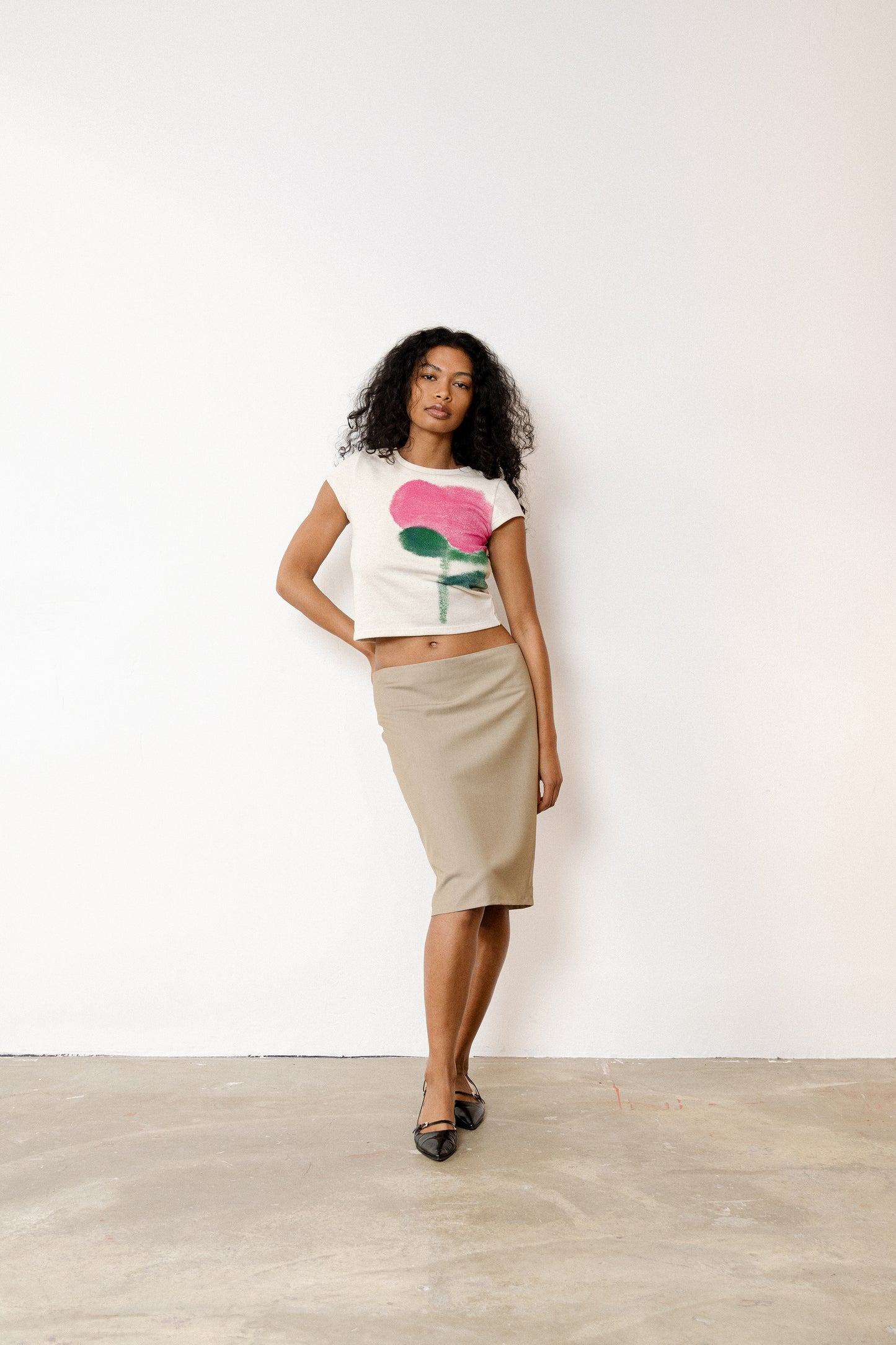 Blurry Bloom Top