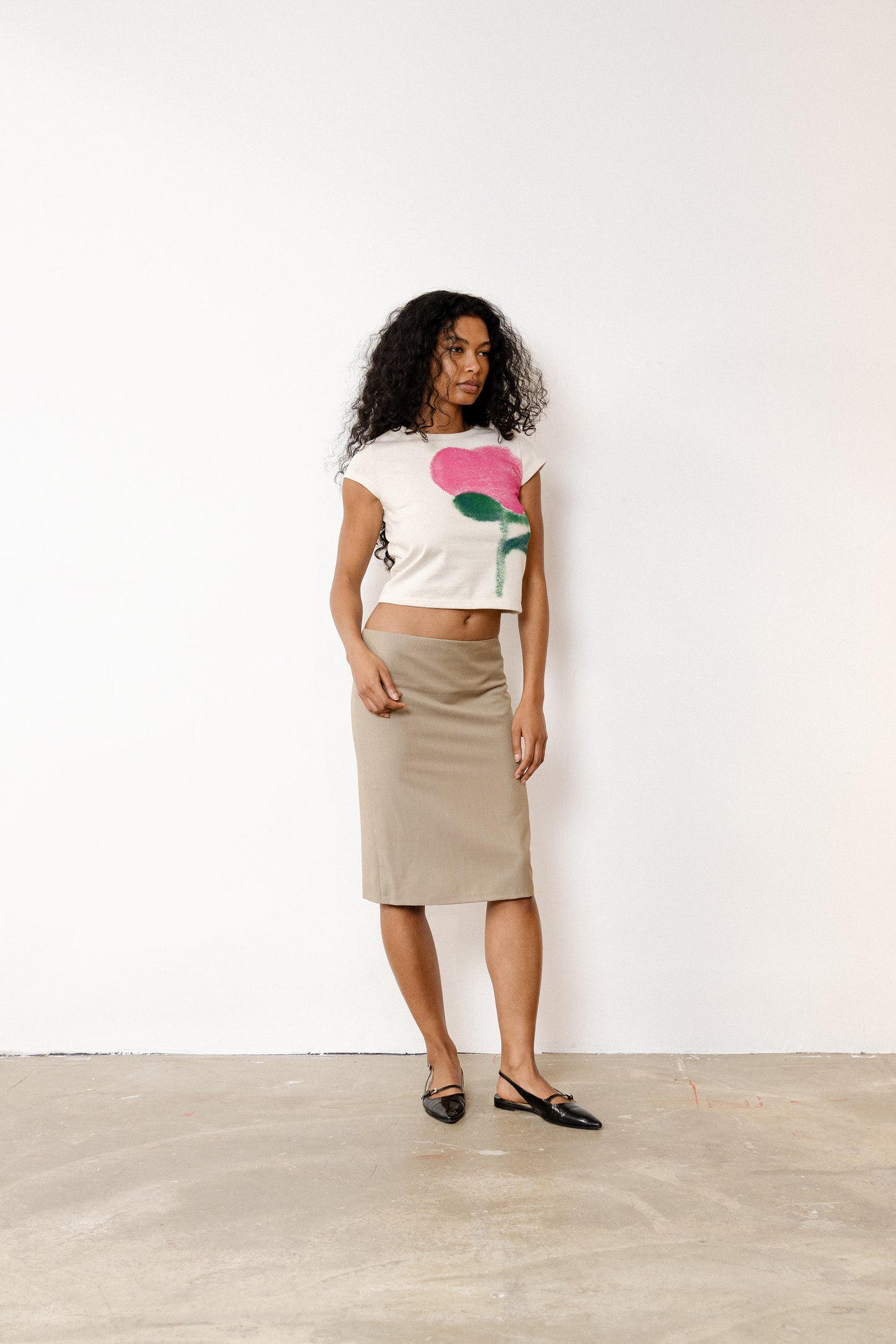 Blurry Bloom Top