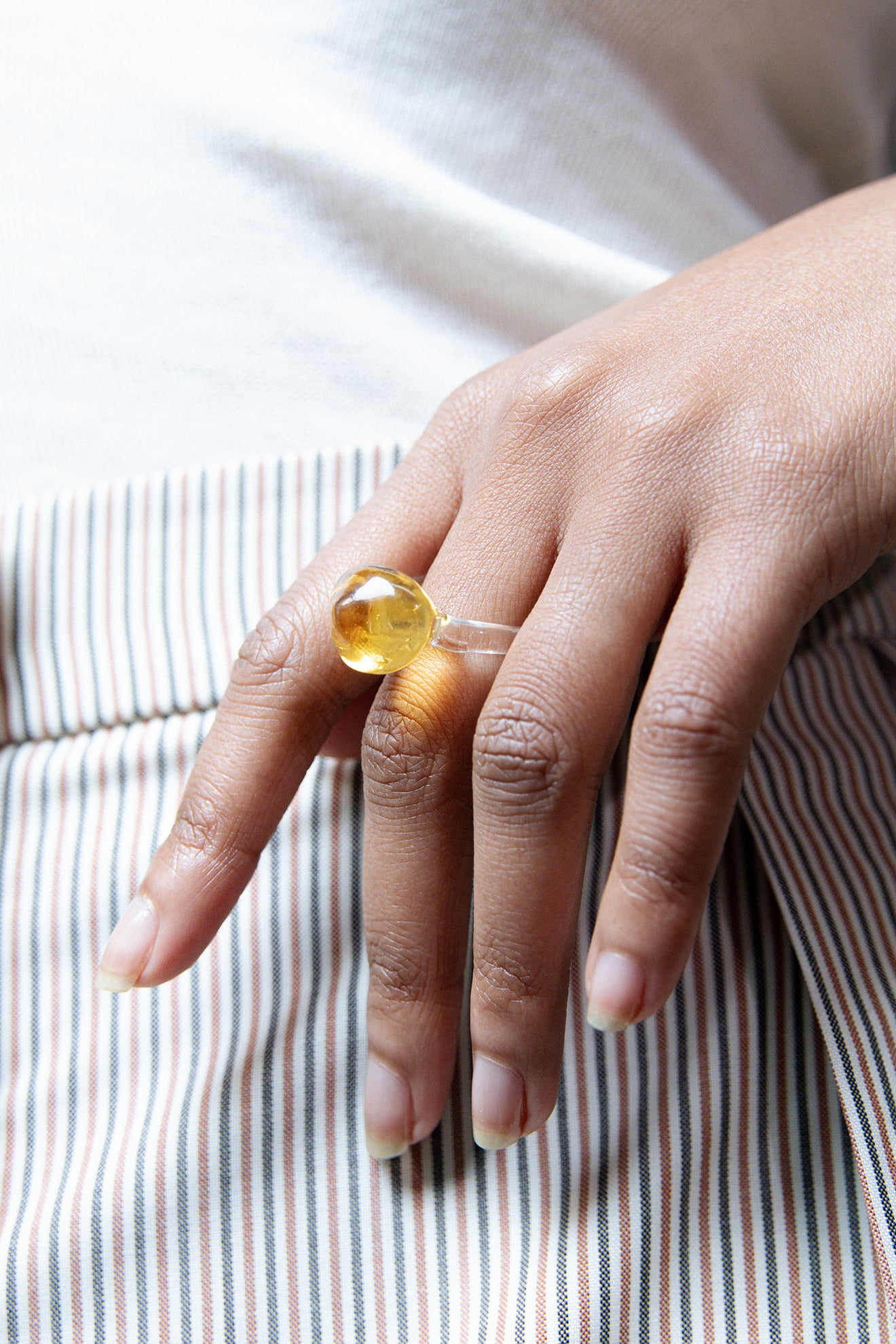 Small Model Prima Ring - CITRINE