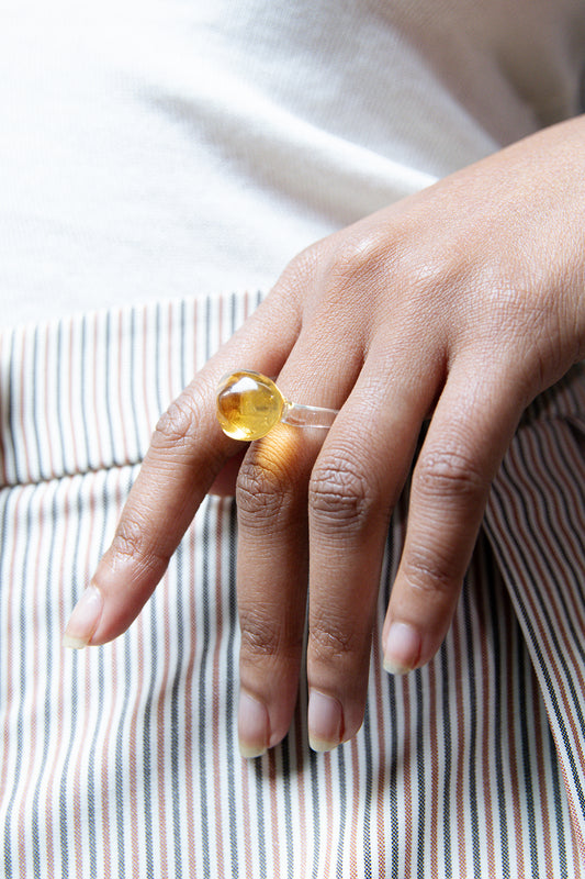 Small Model Prima Ring - CITRINE