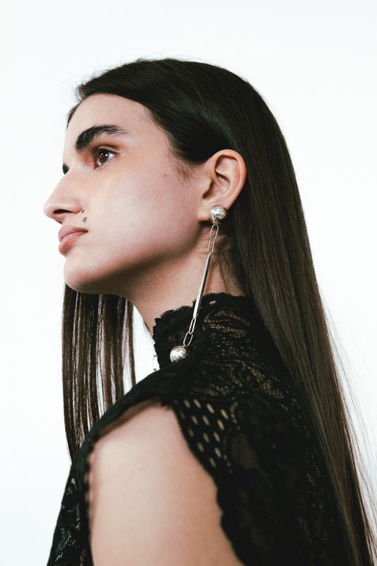 Orb earrings