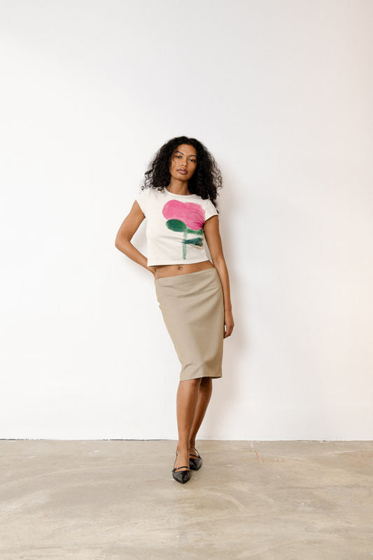 Blurry Bloom Top