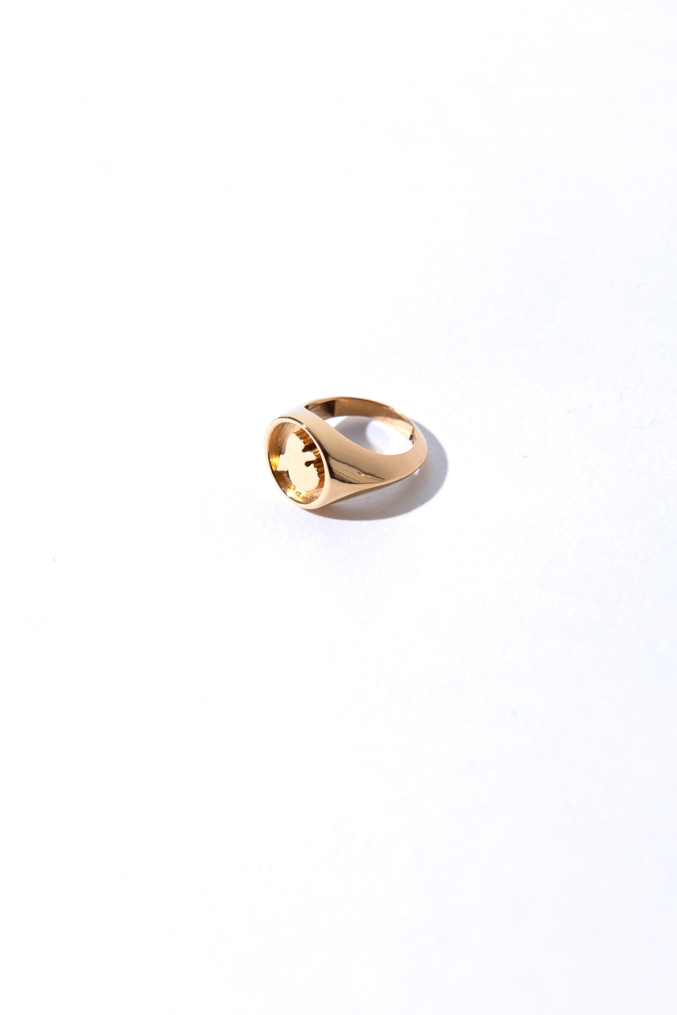 Chevalier Bird Ring in Gold Plated