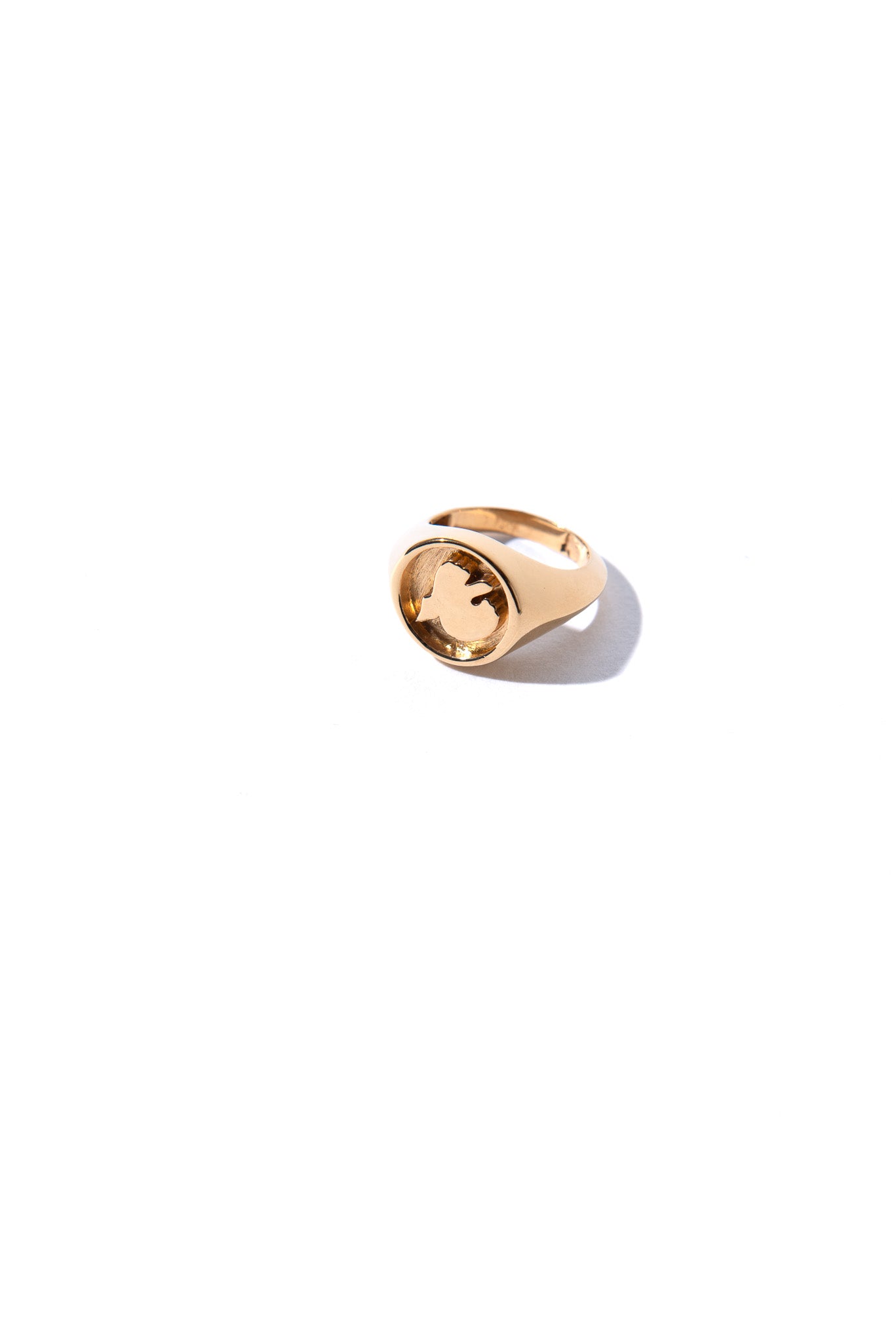 Chevalier Bird Ring in Gold Plated